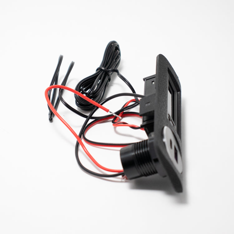 LED Clock & USB Ports